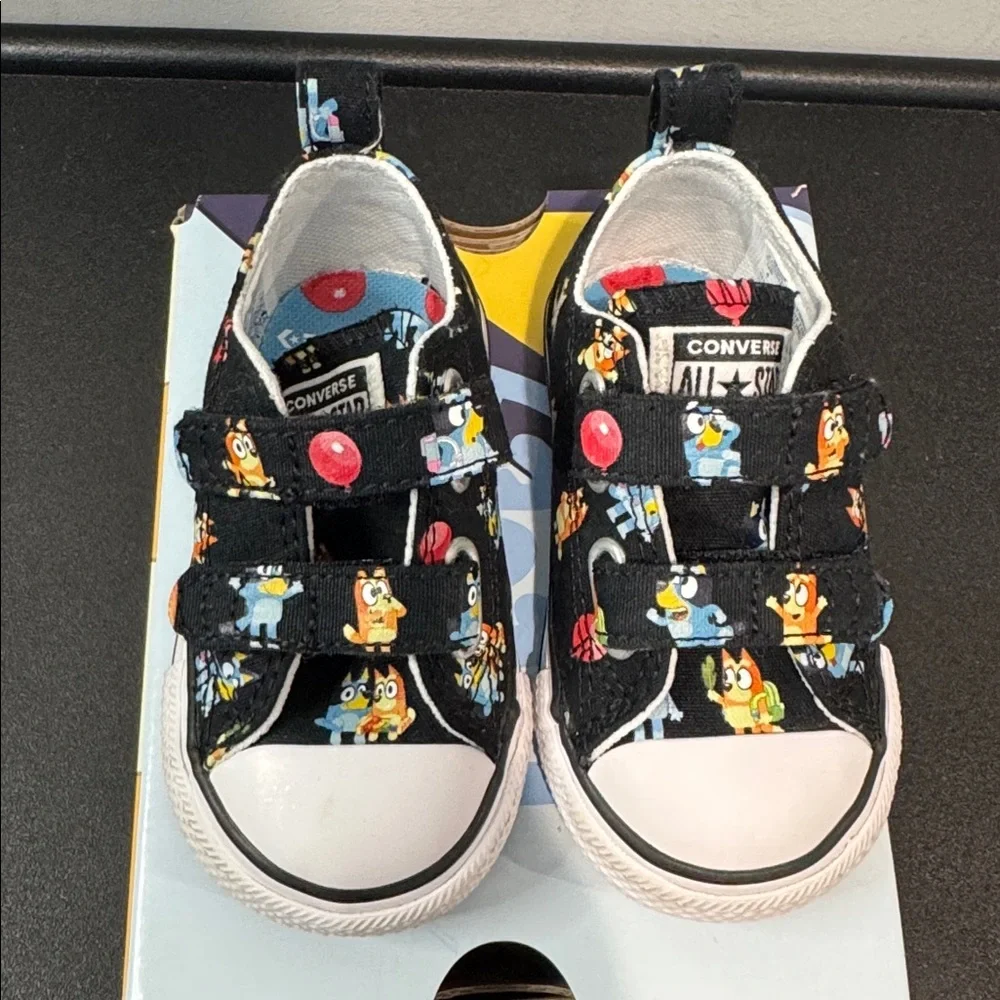 Converse x Bluey Chuck Taylor All Star Easy-On Toddler Size 4C EUC with Box